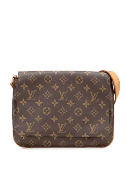 Louis Vuitton Pre-Owned: Коричневая сумка через плечо 