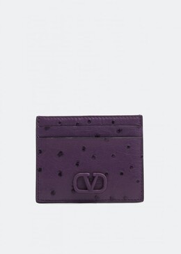 Valentino Garavani: Фиолетовый картхолдер 