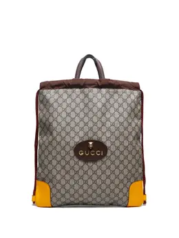 Gucci Pre-Owned: Бежевый рюкзак 