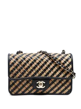CHANEL Pre-Owned: Бежевая сумка 