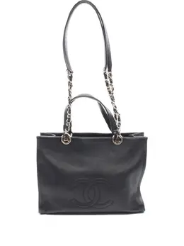 CHANEL Pre-Owned: Чёрная сумка 