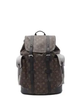 Louis Vuitton Pre-Owned: Коричневый рюкзак 