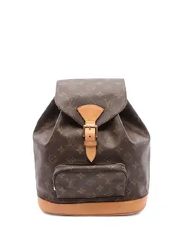 Louis Vuitton Pre-Owned: Коричневый рюкзак 