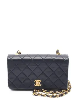 CHANEL Pre-Owned: Синяя сумка 
