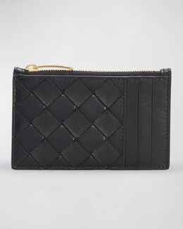 Bottega Veneta: Чёрная обложка  Intrecciato