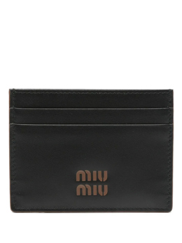 Miu Miu: Чёрный картхолдер 