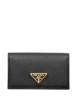 Prada: Чёрный картхолдер 