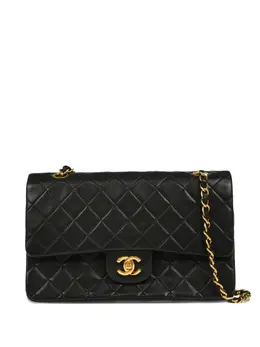 CHANEL Pre-Owned: Чёрная сумка 