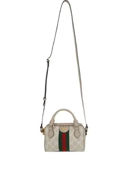 Gucci: Бежевая сумка  Ophidia GG