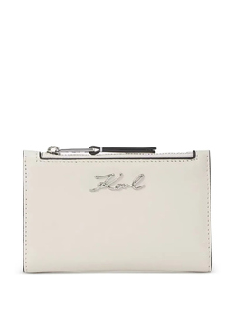 Karl Lagerfeld: Белый кошелёк  K/Signature
