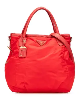 Prada Pre-Owned: Красная сумка 
