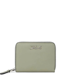 Karl Lagerfeld: Зелёный кошелёк  K/Signature