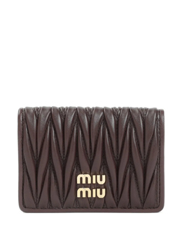 Miu Miu: Коричневый кошелёк 