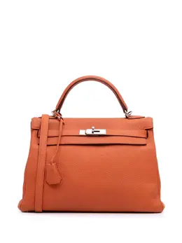 Hermès Pre-Owned: Оранжевая сумка 