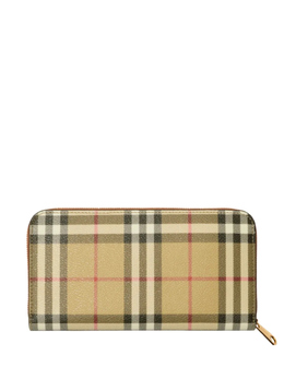 Burberry: Кошелёк  Vintage Check в клетку