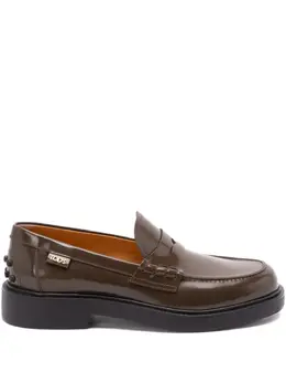 Tod's: Тёмные лоферы 