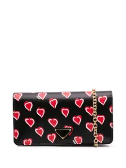Prada Pre-Owned: Кошелёк с принтом 