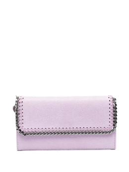 Stella McCartney: Фиолетовый кошелёк  Falabella