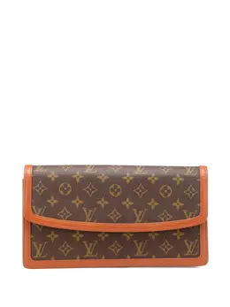 Louis Vuitton Pre-Owned: Коричневый клатч 