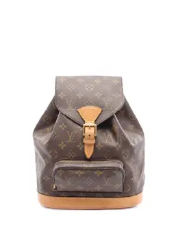 Louis Vuitton Pre-Owned: Коричневый рюкзак 