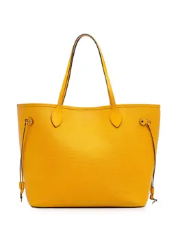 Louis Vuitton Pre-Owned: Жёлтая сумка-шоппер 