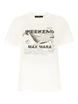 Weekend Max Mara: Футболка с принтом 