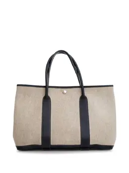 Hermès Pre-Owned: Коричневая сумка-шоппер 
