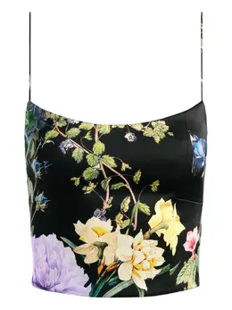alice + olivia: Чёрная майка 