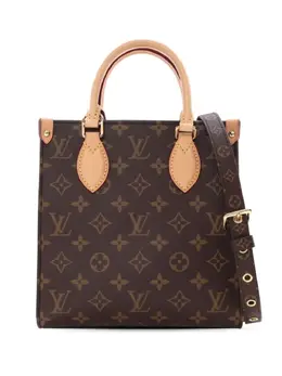 Louis Vuitton Pre-Owned: Коричневая сумка 