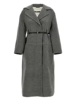 Jil Sander: Однобортное пальто 
