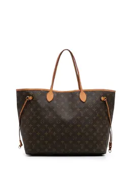 Louis Vuitton Pre-Owned: Коричневая сумка-шоппер 