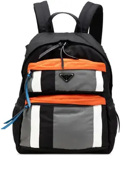 Prada Pre-Owned: Чёрный рюкзак 