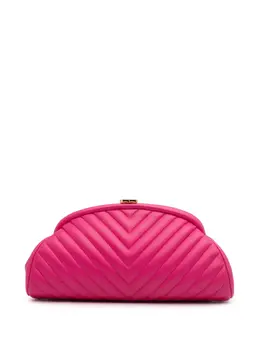 CHANEL Pre-Owned: Розовый клатч 