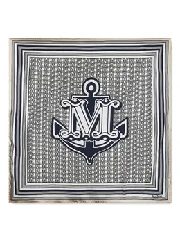 Max Mara: Голубой шарф 