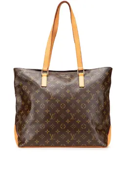 Louis Vuitton Pre-Owned: Коричневая сумка-шоппер 