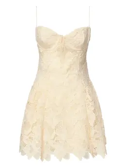 For Love And Lemons: Кружевное платье 