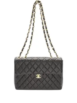 CHANEL Pre-Owned: Чёрная сумка 