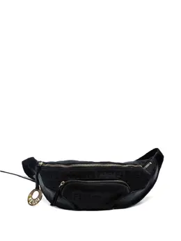 Fendi Pre-Owned: Чёрная поясная сумка 