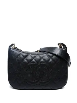 CHANEL Pre-Owned: Чёрная сумка 
