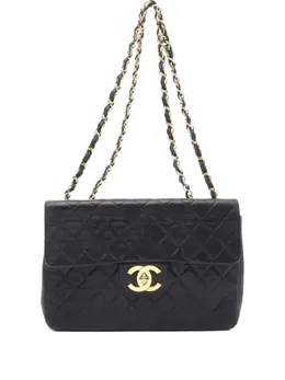 CHANEL Pre-Owned: Чёрная сумка 