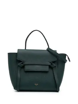 Céline Pre-Owned: Зелёная поясная сумка 