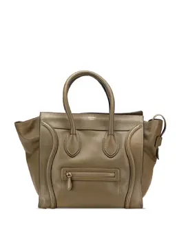 Céline Pre-Owned: Коричневая сумка-шоппер 