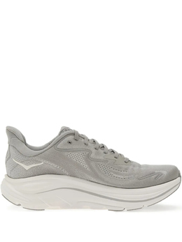 HOKA: Серые кроссовки 