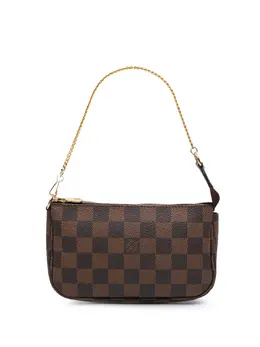 Louis Vuitton Pre-Owned: Коричневая сумка 