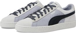 PUMA: Серебристые кроссовки  Suede Classic XXI