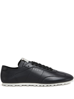 Marni: Чёрные кроссовки 