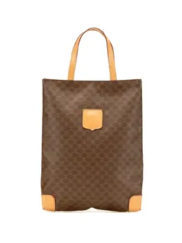 Céline Pre-Owned: Коричневая сумка-шоппер 