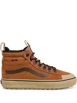 Vans: Коричневые кеды  Sk8-Hi