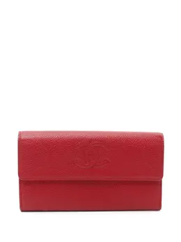 CHANEL Pre-Owned: Красный кошелёк 