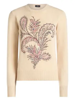 ETRO: Жаккардовый свитер 